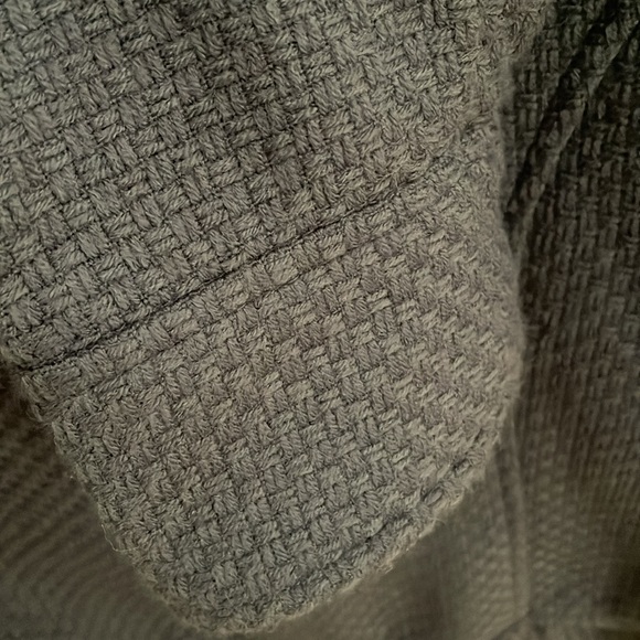 Decree Jacket Blazer Ruffle Basketweave in Gray Size XL Juniors - Picture 8 of 13